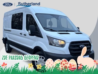 Ford Transit 350 2.0 TDCI L3H2 DC | Dubbele Cabine | Trend | SCI | 6 persoons | 170pk | Airco | Trekhaak