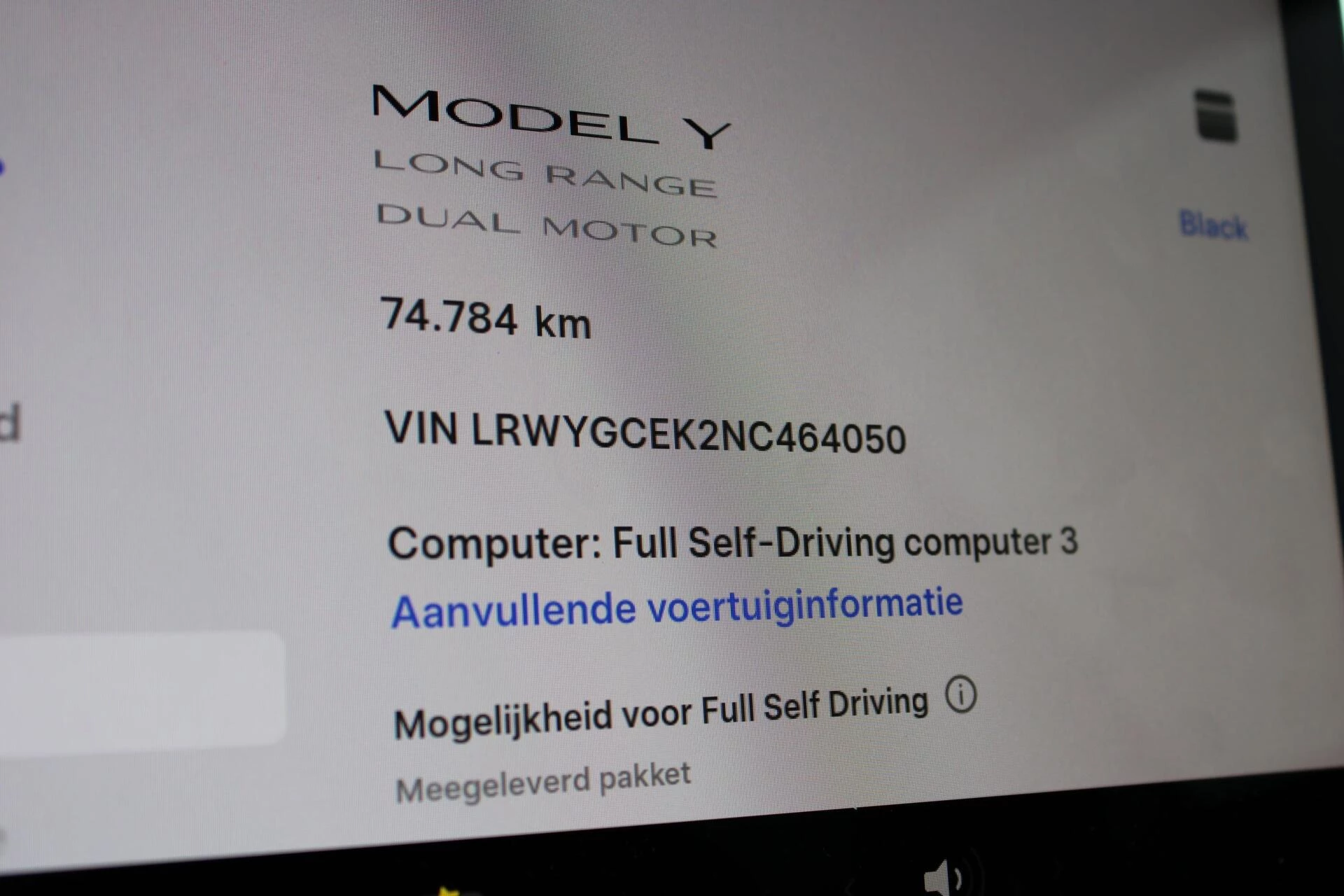 Hoofdafbeelding Tesla Model Y