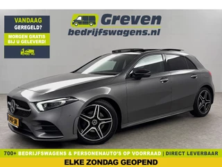 Mercedes-Benz A-Klasse 180 AMG Pano Sfeer Burmester LED Virtual Memory Camera Cruise Clima Navi PDC 18"LMV