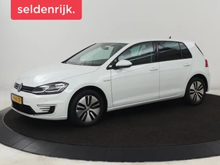 Hoofdafbeelding Volkswagen e-Golf Volkswagen e-Golf E-DITION | Stoelverwarming | Warmtepomp |  Carplay | Adaptive cruise | Virtual Cockpit | Navigatie | LED  Plus | Getint glas | Climate control