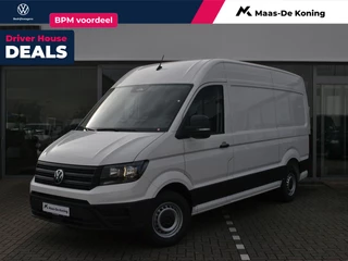 Volkswagen Bedrijfswagens Crafter 35 2.0 TDI 140pk Trendline L3H3 · Tussenschot · Trekhaak · P-Sensoren · Cruise Control · Airco · Garantie t/m 22-12-2028 of 120.000km