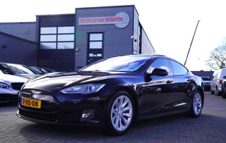 Hoofdafbeelding Tesla Model S Tesla Model S 85 Signature Performance | Tesla Gratis Laden | Freecharger | Panorama | Leder/alcantara | Camera | Xenon | Marge