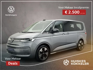 Hoofdafbeelding Volkswagen Multivan Volkswagen Multivan 1.5 245pk DSG eHybrid L2 Bulli Edition 4Motion | Excl. kosten rijklaarmaken | incl. inruilpremie à €2500,- incl. BTW |