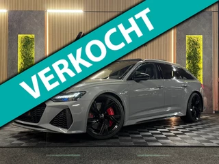 Audi RS6 Avant TFSI quattro |CARBON|B&O 3D|KERAMISCH|DYNAMIC PLUS|PANO|SOFTCLOSE|360CAM|KEYLESS|MEMORY|600PK|DEALER ONDERHOUDEN|