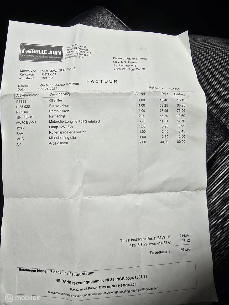 Hoofdafbeelding Volkswagen Polo