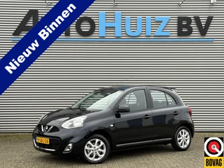 Nissan Micra 1.2 Tekna Navigatie Climate Control Panoramadak Lichtmetalen velgen PDC Cruise Control Keyless Entry