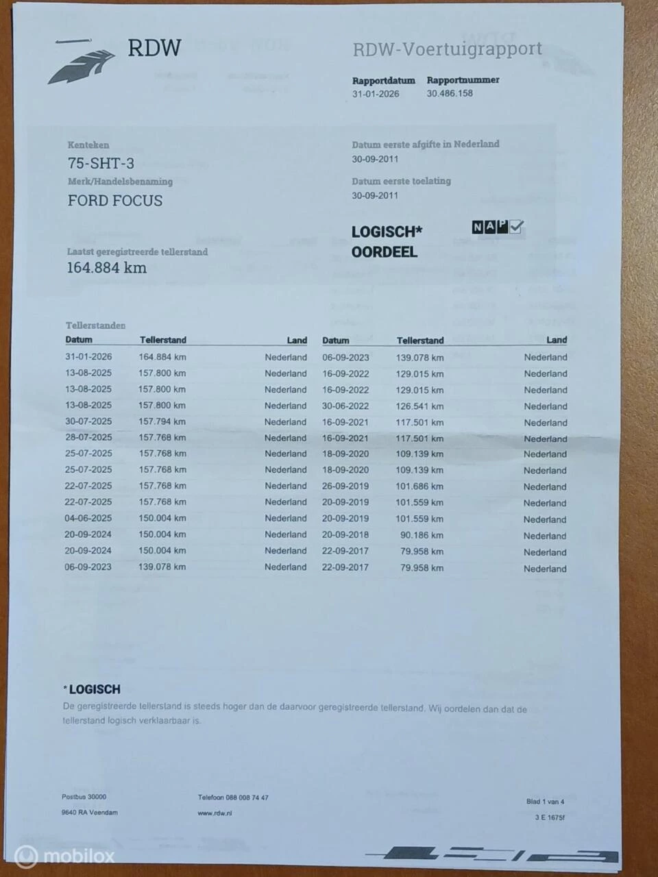 Hoofdafbeelding Ford Focus