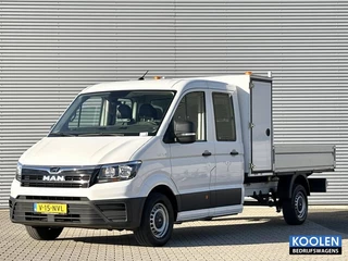 MAN TGE - 35 2.0 180PK L4 DC openlaadbak LANG dubbele cabine
