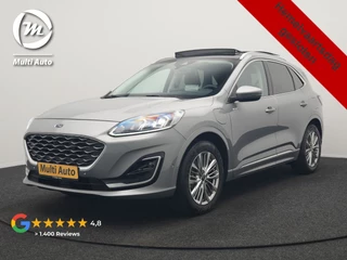 Ford Kuga 2.5 Vignale PHEV 225pk Dealer O.H | Panodak | Head Up | Bang & Olufsen Sound | Adaptive Cruise | 360 Camera | Lederen Sportstoelen Memory & Verwarmd | Keyless | Pilot Assist | Blis | Apple Carplay | Navigatie | Virtual | DAB  | Plug In Hybrid |