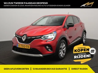 Renault Captur TCe 100 Intens - Occasion Lease vanaf €539 p/m - RIJKLAARPRIJS - Trekhaak - Navigatie - Lichtmetalen velgen