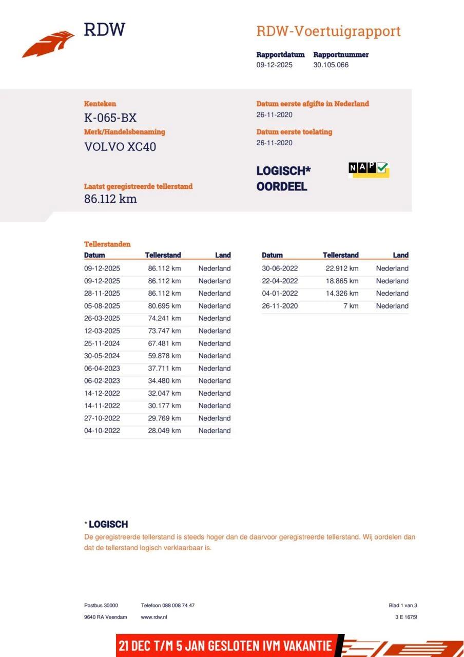 Hoofdafbeelding Volvo XC40