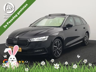 Škoda Octavia Combi 1.4 TSI iV Sportline Business Edition Plus PHEV 204pk Dealer O.H. | Panodak | Adaptive Cruise | Head Up | Camera | Canton Audio | RS Sportstoelen Memory & Verwarmd | Sfeerverlichting | Apple Carplay | Keyless | Blis | Virtual | Navigatie | DAB | Plug In Hyb
