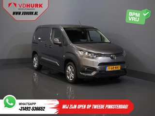 Toyota ProAce City 1.2 Turbo 130 pk Aut. BENZINE 3Pers./ Stoelverw./ Climate/ Keyless/ Carplay/ Cruise/ PDC/ Trekhaak