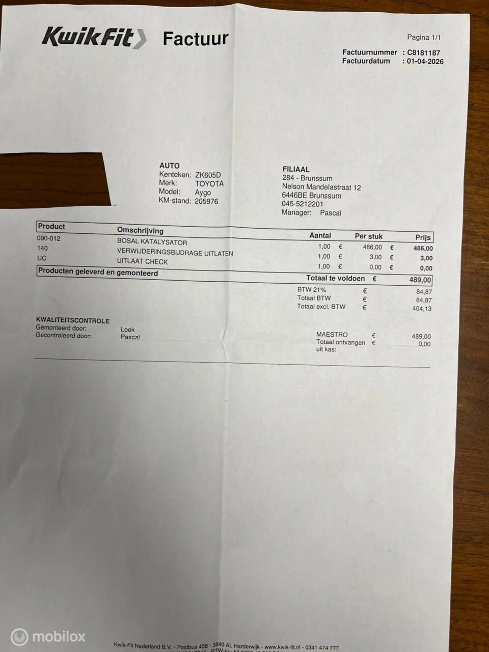 Hoofdafbeelding Toyota Aygo