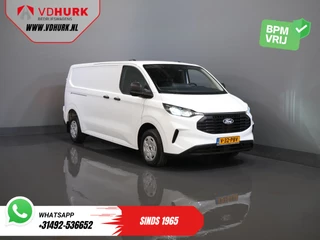 Ford Transit Custom 320 2.0 TDCI 135 pk L2 Trend 2.8t Trekverm./ Carplay/ Climate/ Cruise/ Camera/ PDC