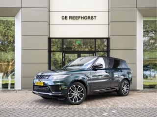 Land Rover Range Rover Sport P400e 404pk AWD HSE | 12 maanden garantie | British Racing Green | Trekhaak tot 2.500kg |