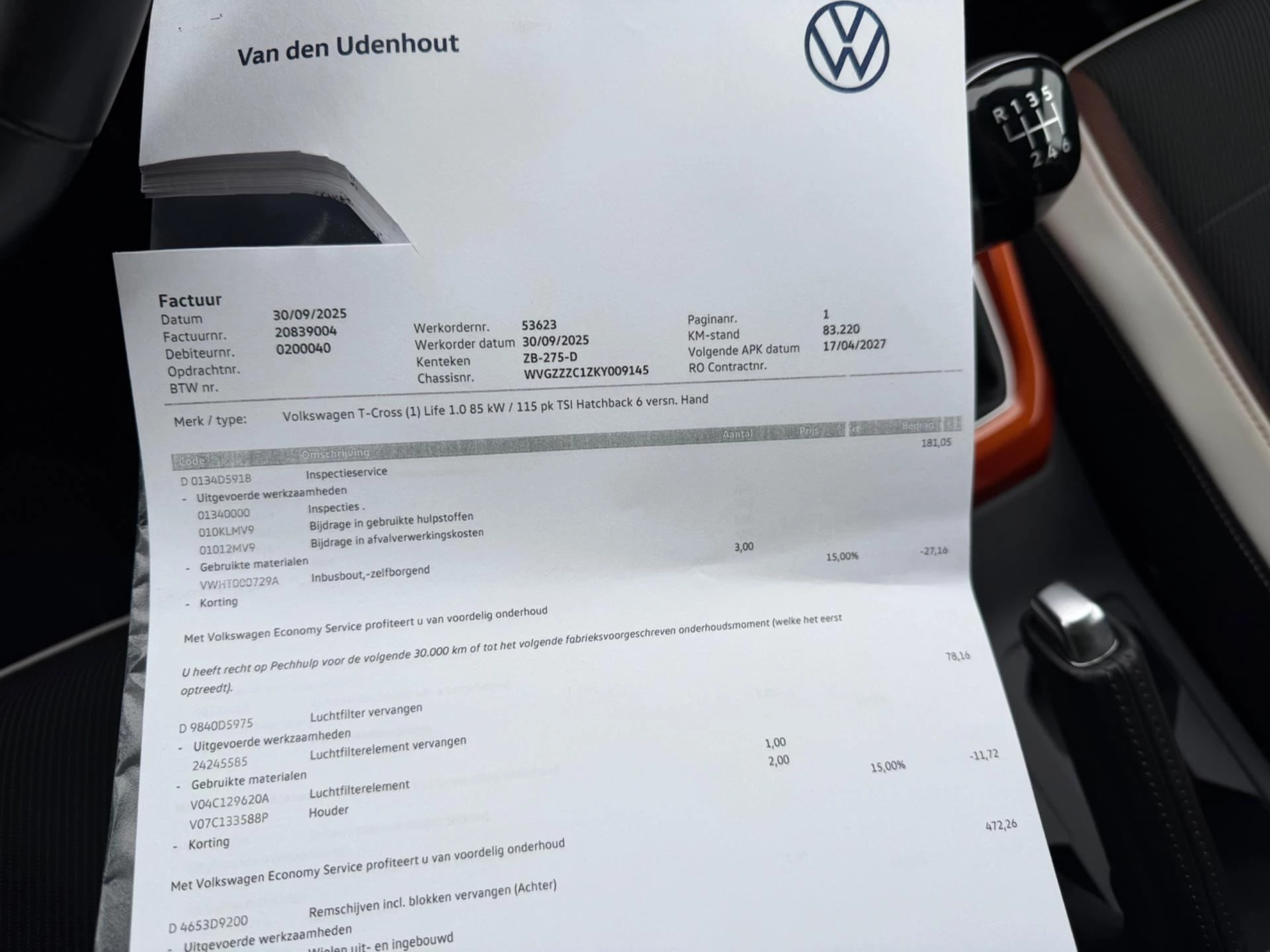 Hoofdafbeelding Volkswagen T-Cross