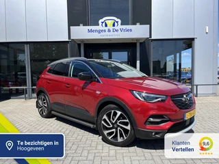 Opel Grandland X 1.2 Turbo Ultimate Airco ECC | LED | Stoelkoeling | Stoelverwarming | Camera | Navigatie | Leder | Isofix | NAP | DAB | Cruise Control
