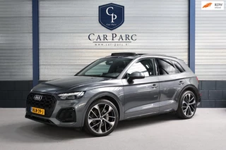 Audi Q5 50 TFSI e S edition 3x S-line BTW!/LED/VIRTUAL/B&O/SFEER/PANO/ALCANTARA+S.VERWARMING/21" LMV/CAM/ACC/ECC/12 MND GARANTIE!