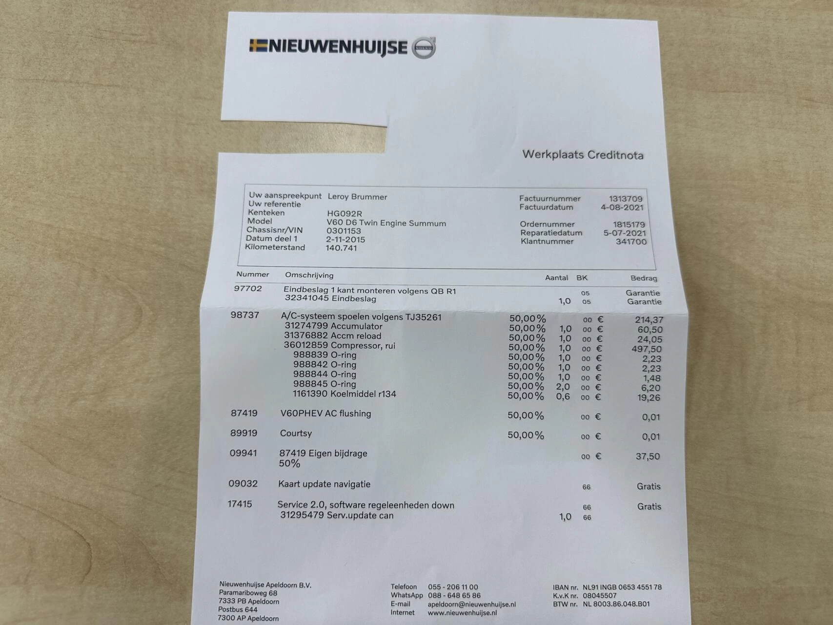 Hoofdafbeelding Volvo V60