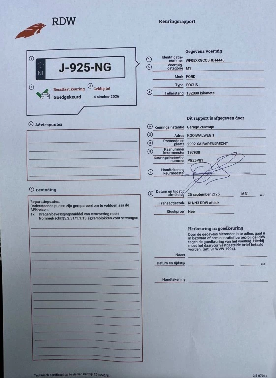 Hoofdafbeelding Ford Focus