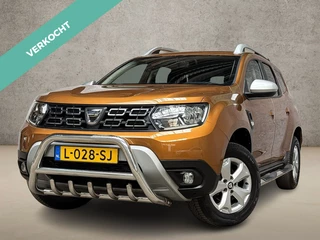 Dacia Duster 1.6 SCe Prestige Sport (NAVIGATIE, CAMERA, GETINT GLAS, TREKHAAK, SPORTSTOELEN, LM VELGEN, CRUISE, NIEUWE APK, NIEUWSTAAT)