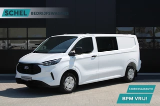 Ford Transit Custom 320 2.0 TDCI L2H1 Trend DC 136pk - Carplay - Android - Camera - Trekhaak - LED koplampen - Stoel + Stuurverwarming - Rijklaar
