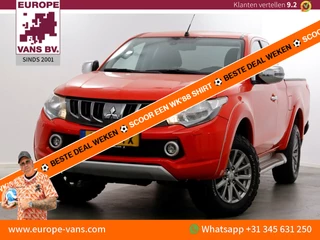 Mitsubishi L200 2.4 DI-D 180pk Club Cab Intense 4x4 High/Low Gearing + Diff. Lock 12-2018