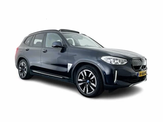BMW iX3 Executive 80 kWh [ 3-Fase-11kW ] {SoH-99%} (INCL-BTW) Aut. *HEATPUMP | PANO | LEATHER | ADAPTIVE-CRUISE | FULL-LED | BLIND-SPOT | MEMORY-PACK | DIGI-COCKPIT | HEATED-COMFORTSEATS | KEYLESS | CAMERA | DAB+ | TOWBAR | 19''ALU*