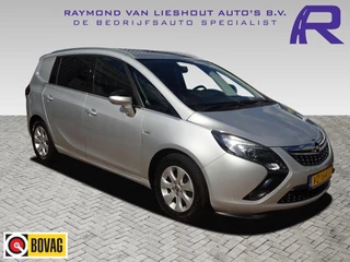 Hoofdafbeelding Opel Zafira Opel ZAFIRA TOURER VAN 1.6 CDTI EU6 136 PK AIRCO CRUISE CONTROL NAVIGATIE zeer luxe grijs kenteken