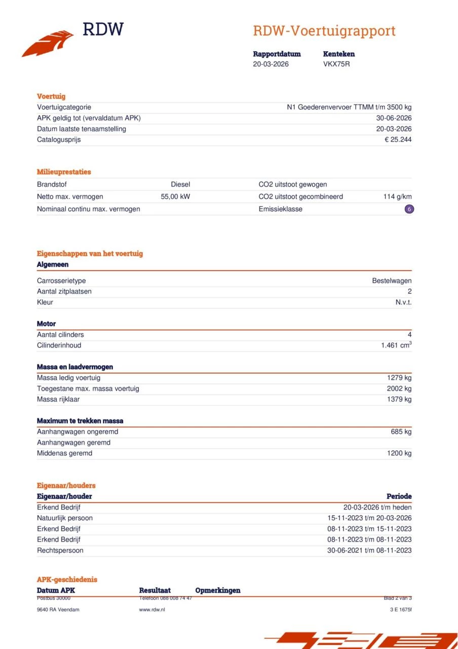 Hoofdafbeelding Renault Express
