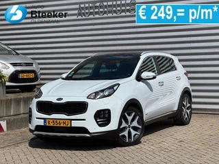 Kia Sportage 1.6 T-GDI 4wd 177Pk GT-Line Airco Trekhaak Pano Navi Cruise Stoel verwarming ventilatie