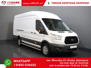 Ford Transit 350 2.0 TDCI 170 pk L4H3 RWD Jumbo Trend/ Stoelverw./ Camera/ Cruise/ PDC/ Sidebars/ Omvormer