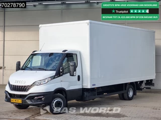 Iveco Daily 72C18 COMING SOON! Automaat Luchtvering Laadklep Airco Cruise Bakwagen Meubelbak Koffer Airco Cruise control