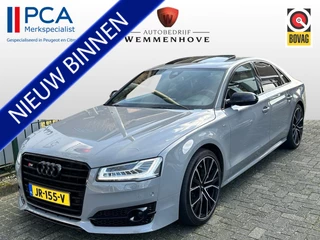 Hoofdafbeelding Audi A8 Audi A8 S8 4.0 TFSI S8 quattro Audi Exclusive V8T 520PK/ Panodak/Carbon Remschijven S-Perfomance/Led/B&O/Leder/Virt. displ./