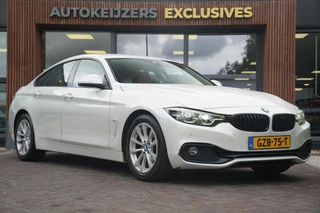 Hoofdafbeelding BMW 4 Serie BMW 4-serie Gran Coupé 420i High Executive Camera Navigatie Cruise Clima Sport Leder Carplay
