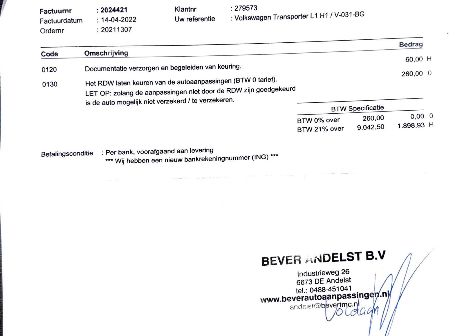 Hoofdafbeelding Volkswagen Transporter