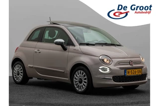 Fiat 500 1.0 Hybrid Dolcevita Panoramadak, Cruise, Apple Carplay, PDC, 15"
