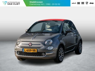 Fiat 500C 1.2 Star Fiat 500 1.2 Lounge l Rosso Cabriodak l Automaat