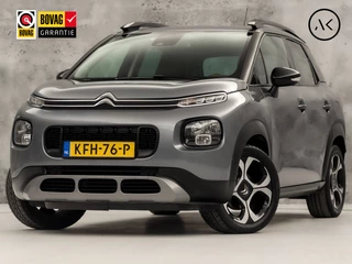 Citroën C3 Aircross 1.2 PureTech S&S Shine Automaat (APPLE CARPLAY, GROOT NAVI, BRUIN LEDER, 360 CAMERA, GETINT GLAS, SPORTSTOELEN, STOELVERWARMING, CRUISE, NIEUWSTAAT)