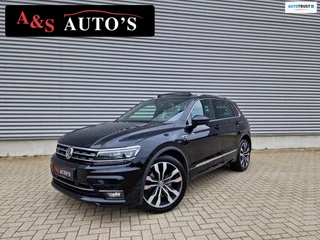 Volkswagen Tiguan 2.0 TSI 4Motion 3x R line Pano Acc 360camera Dynaudio Trekhaak Sfeerverlichting Oplader