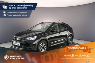Hoofdafbeelding Volkswagen Taigo Volkswagen Taigo Life 1.0 TSI 95pk Adaptive cruise control, App connect, LED koplampen, Airco, DAB, Radio, Bluetooth