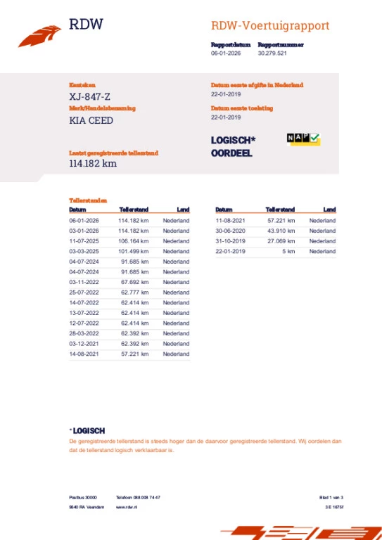 Hoofdafbeelding Kia Ceed