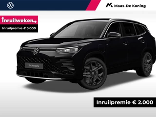 Volkswagen Tayron R-Line-Edition 1.5 eHybrid 272 pk 6 versn. DSG · Assistance Pakket Plus · Black Style Pakket · Design Pakket · Travel Pakket · Trekhaak incl. aanhangermanoeuvreerhulp ‘Trailer Assist’ · Winter Pakket