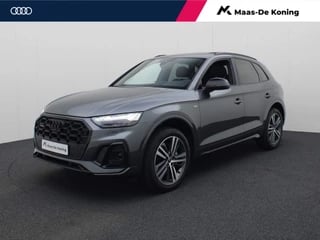 Hoofdafbeelding Audi Q5 Audi Q5 50 TFSIe 220kW/300PK S Line · Panoramadak · Trekhaak · Drive select · Garantie tot 14-12-2028 of 100000km.