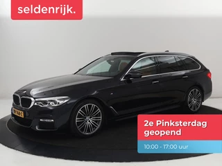 BMW 5-serie 520i M Sport | Panoramadak | Head-Up |  360 Camera | Leder | Stoelverwarming | Carplay | Sfeerverlichting | Full LED | Park Assist | DAB | Live Cockpit | Sportstoelen | Navigatie | Dodehoek detectie