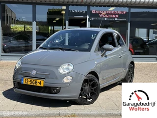 Fiat 500 0.9 TwinAir 86pk automaat half leder park.sensoren