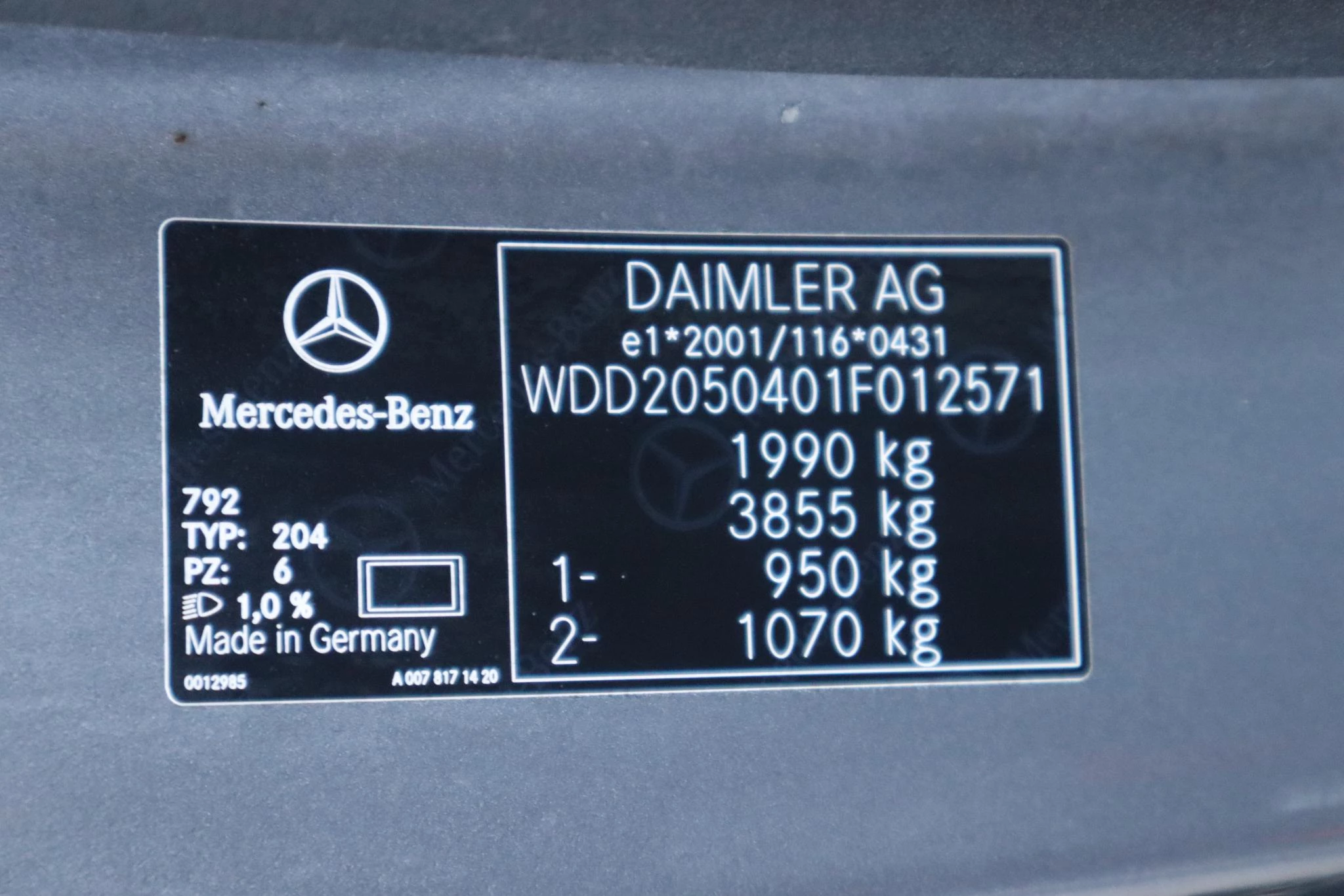 Hoofdafbeelding Mercedes-Benz C-Klasse