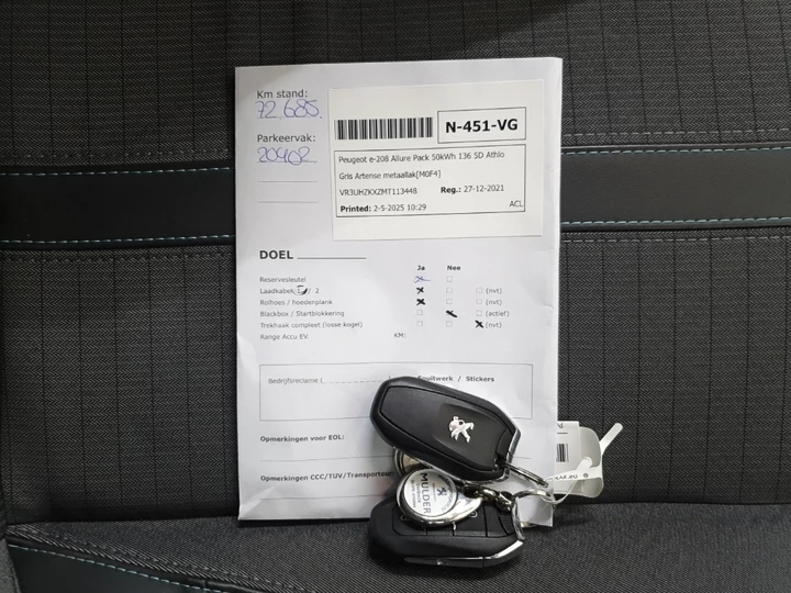 Hoofdafbeelding Peugeot e-208