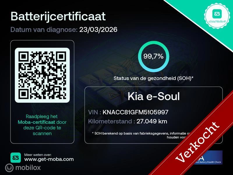 Hoofdafbeelding Kia e-Niro